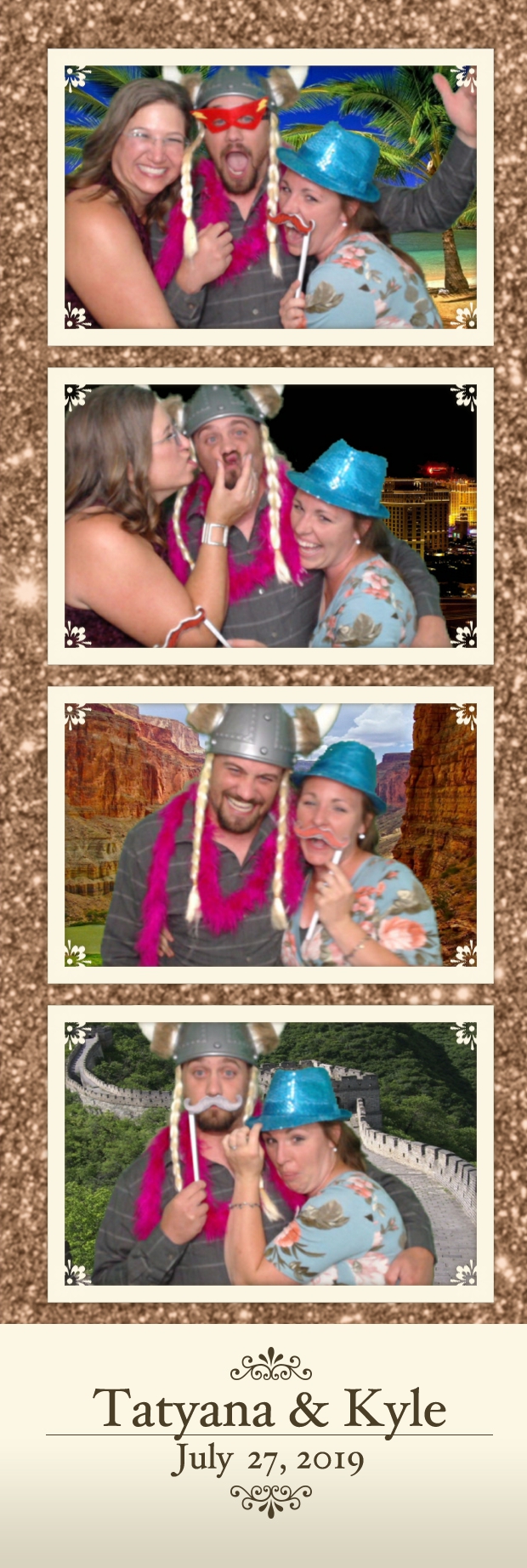 Tatyana and Kyle’s Wedding | View more photos from the event at gallery.photoboothbillings.com/u/PhotoBoothBillings/Tatyana-and-Kyle’s-Wedding